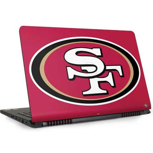 NFL San Francisco 49ers Large Logo Dell Inspiron Skin